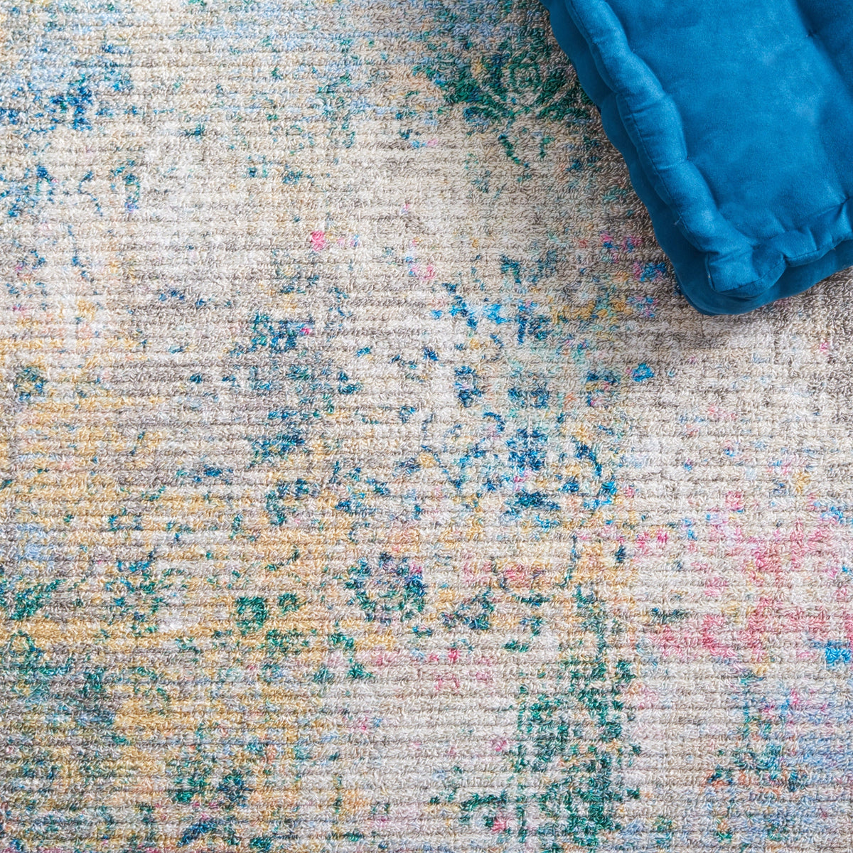 Safavieh Sequoia Seq102Y Green/Pink Rug.