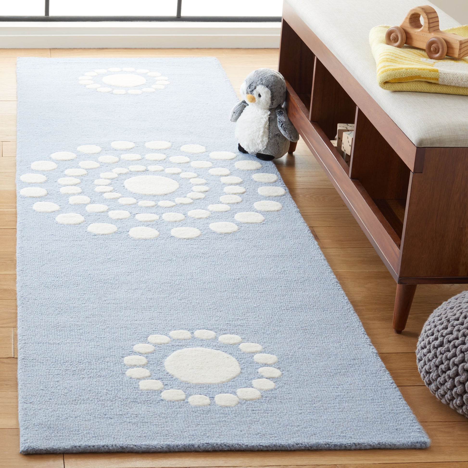 Safavieh Safavieh Kids Sfk924M Blue/Ivory Area Rug