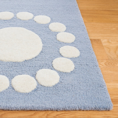 Safavieh Safavieh Kids Sfk924M Blue/Ivory Area Rug