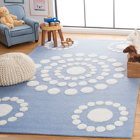 Safavieh Safavieh Kids Sfk924M Blue/Ivory Area Rug