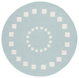 Safavieh Safavieh Kids Sfk925K Turquoise/Ivory Rug.