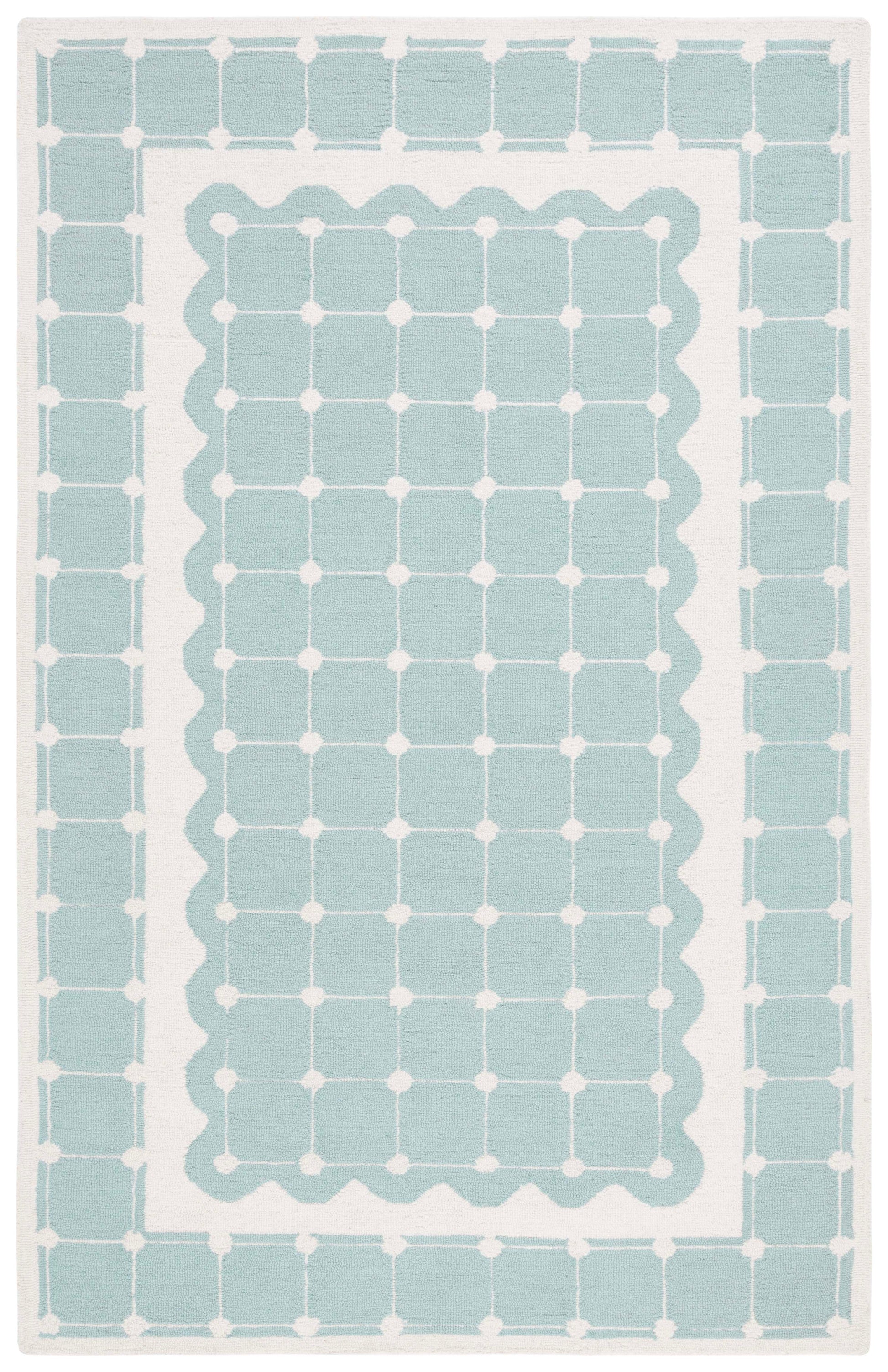 Safavieh Safavieh Kids Sfk927K Turquoise/Ivory Area Rug