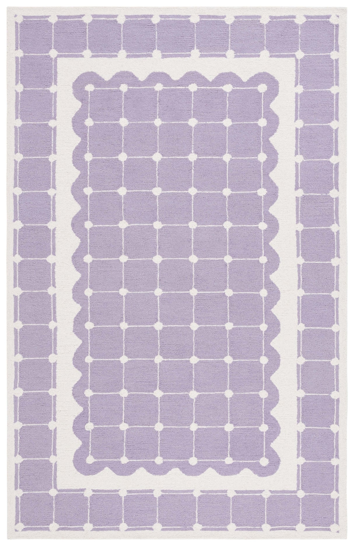 Safavieh Safavieh Kids Sfk927V Purple/Ivory Rug.