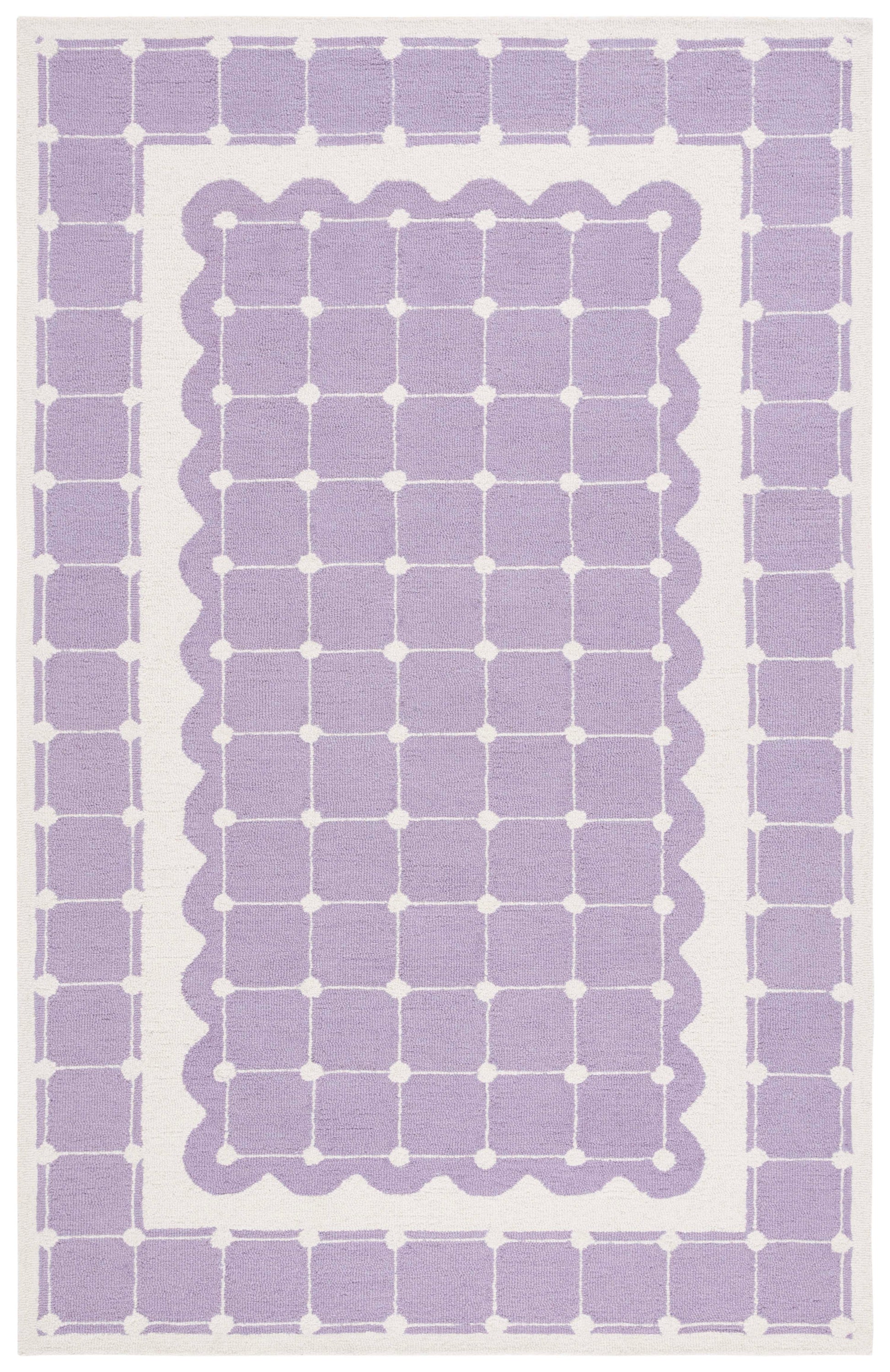 Safavieh Safavieh Kids Sfk927V Purple/Ivory Area Rug