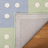 Safavieh Safavieh Kids Sfk929M Blue/Green Rug.
