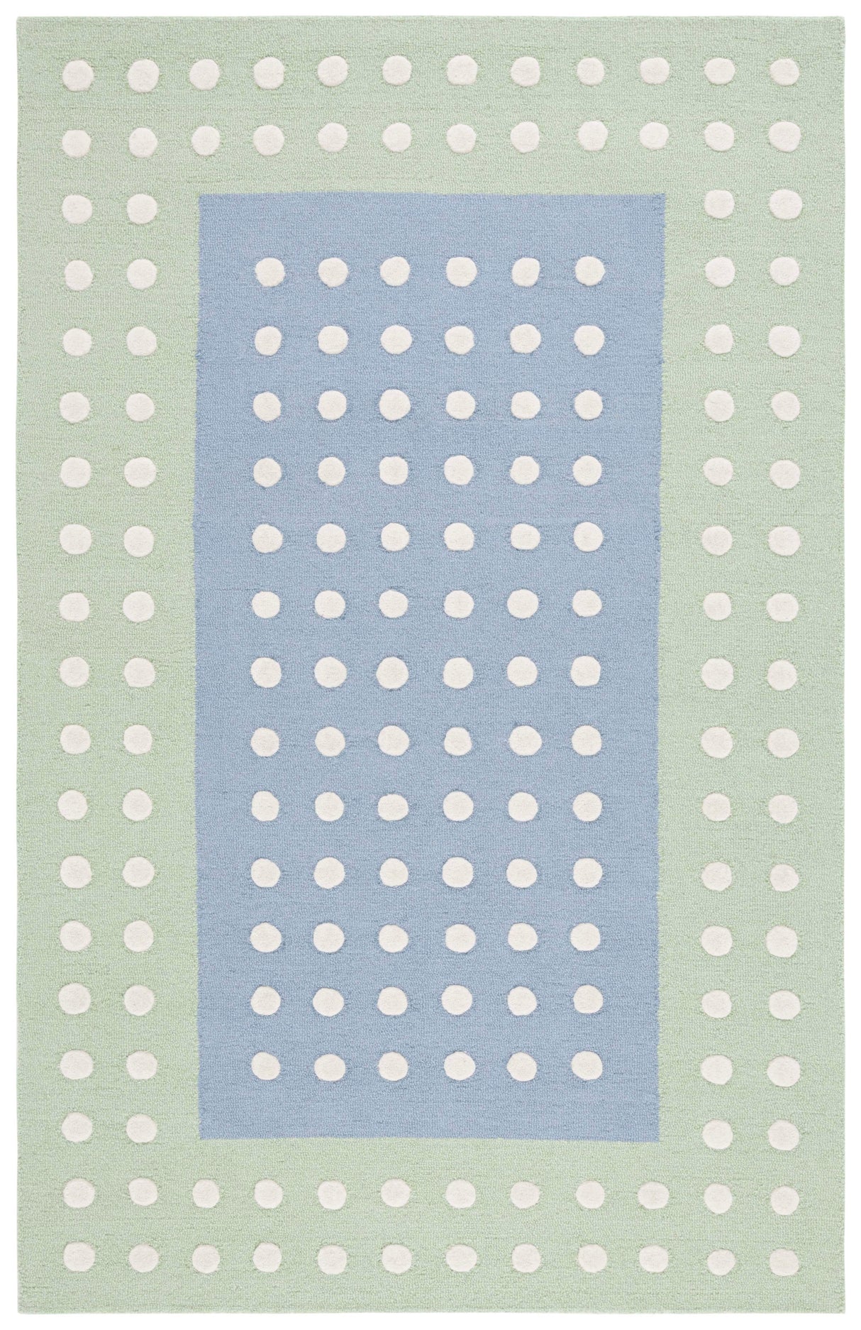 Safavieh Safavieh Kids Sfk929M Blue/Green Rug.