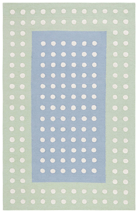 Safavieh Safavieh Kids Sfk929M Blue/Green Rug.