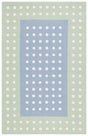 Safavieh Safavieh Kids Sfk929M Blue/Green Rug.
