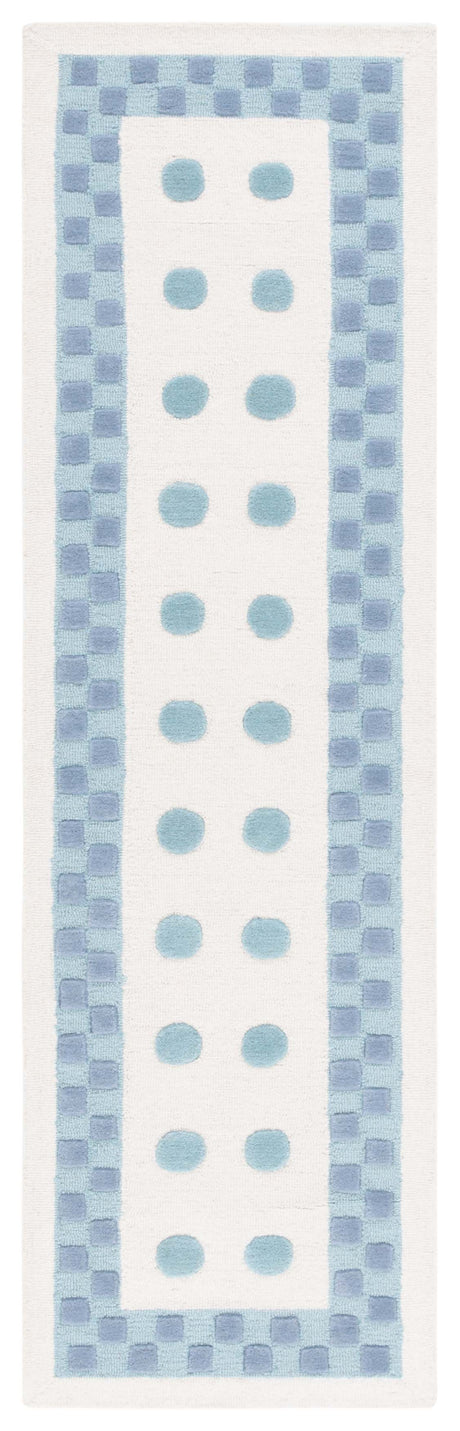 Safavieh Safavieh Kids Sfk930M Ivory/Blue Rug.