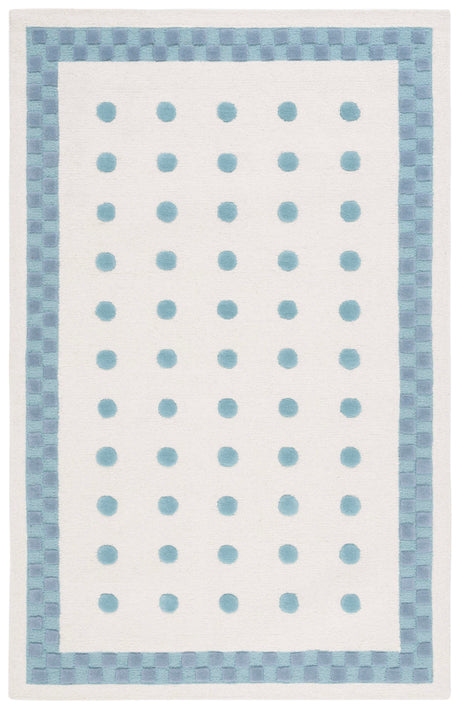 Safavieh Safavieh Kids Sfk930M Ivory/Blue Rug.