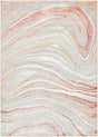 Surya San Francisco Sfo-2302 Dusty Pink, Ivory, Light Gray, Tan, Burgandy, Light Slate Rug.
