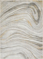 Surya San Francisco Sfo-2304 Light Gray, Ivory, Tan, Charcoal, Light Slate, Slate Rug.
