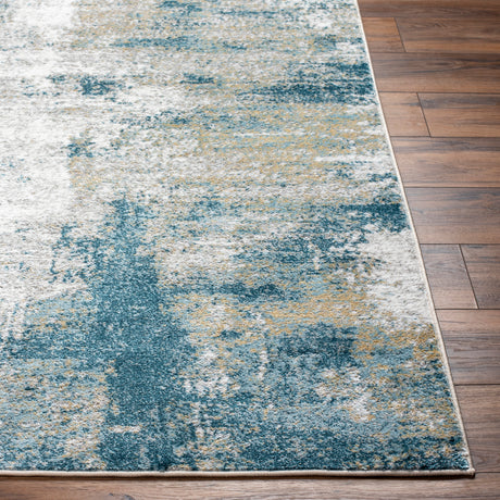 Surya San Francisco Sfo-2308 Blue, Light Gray, Ivory, Denim, Tan, Light Slate Rug.