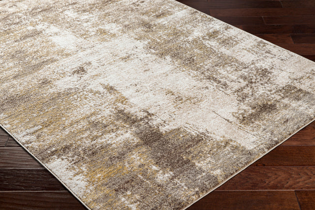 Surya San Francisco Sfo-2310 Ivory, Medium Brown, Taupe, Tan Rug.