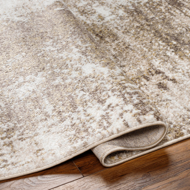 Surya San Francisco Sfo-2310 Ivory, Medium Brown, Taupe, Tan Rug.
