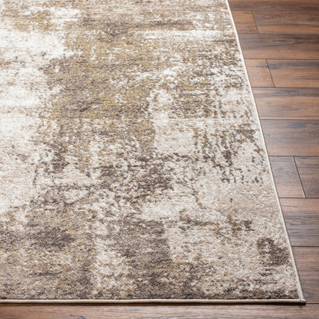 Surya San Francisco Sfo-2310 Ivory, Medium Brown, Taupe, Tan Rug.