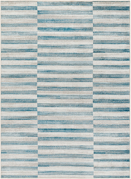 Surya San Francisco Sfo-2318 Ivory, Light Gray, Denim, Blue, Slate, Light Slate Rug.