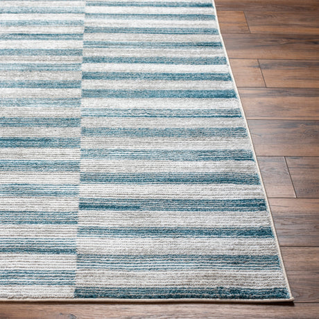 Surya San Francisco Sfo-2318 Ivory, Light Gray, Denim, Blue, Slate, Light Slate Rug.