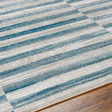 Surya San Francisco Sfo-2318 Ivory, Light Gray, Denim, Blue, Slate, Light Slate Rug.