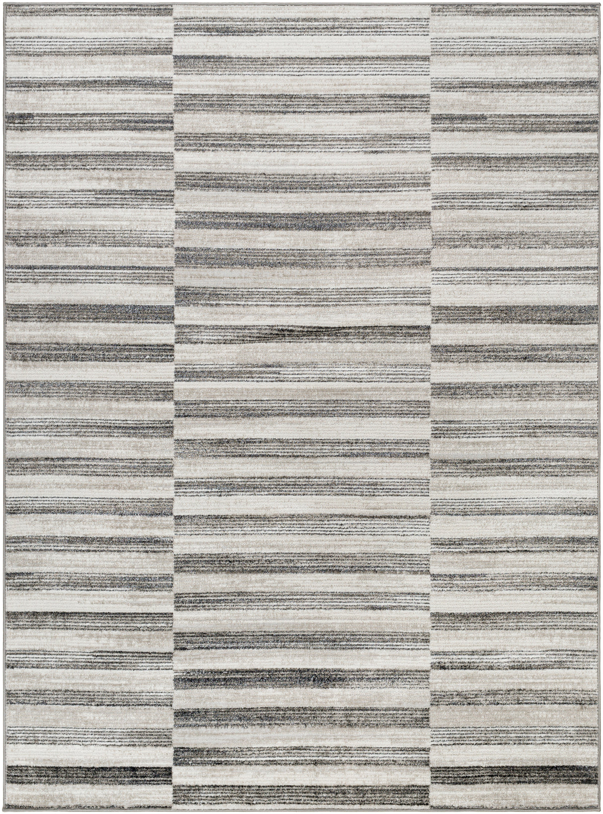 Surya San Francisco Sfo-2319 Ivory, Light Gray, Black, Light Slate, Charcoal Rug.