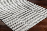 Surya San Francisco Sfo-2319 Ivory, Light Gray, Black, Light Slate, Charcoal Rug.