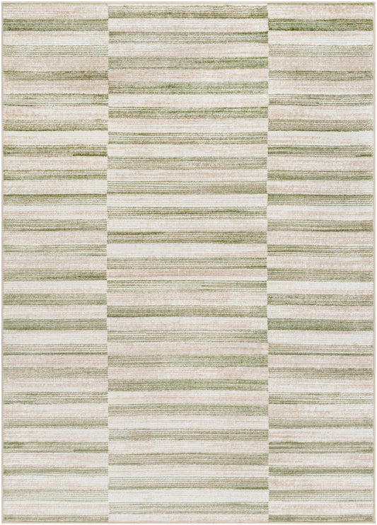 Surya San Francisco Sfo-2320 Ivory, Tan, Olive, Taupe, Sage Area Rug