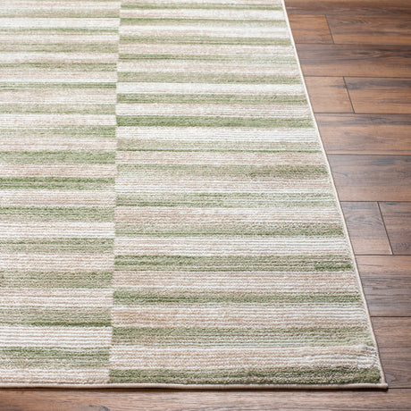 Surya San Francisco Sfo-2320 Ivory, Tan, Olive, Taupe, Sage Rug.