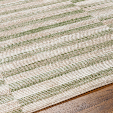 Surya San Francisco Sfo-2320 Ivory, Tan, Olive, Taupe, Sage Rug.