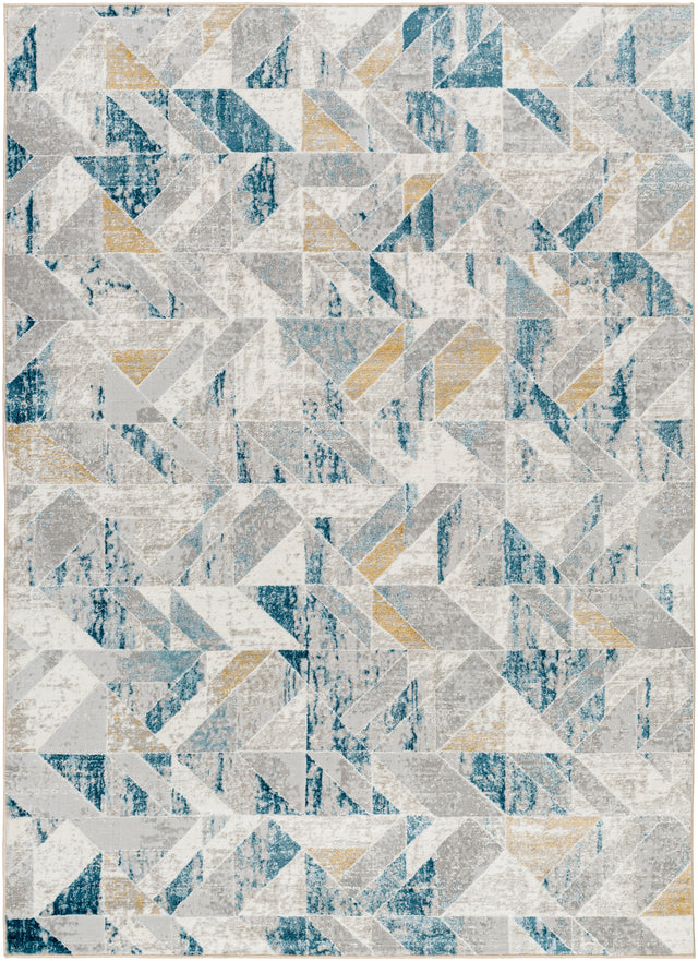 Surya San Francisco Sfo-2322 Pale Slate, Pearl, Metallic - Silver, Pewter Rug.