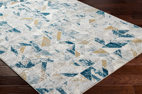 Surya San Francisco Sfo-2322 Pale Slate, Pearl, Metallic - Silver, Pewter Rug.