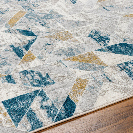 Surya San Francisco Sfo-2322 Pale Slate, Pearl, Metallic - Silver, Pewter Rug.