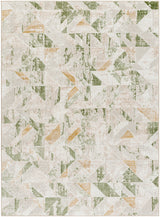 Surya San Francisco Sfo-2324 Ivory, Tan, Sage, Olive, Taupe, Mustard Rug.