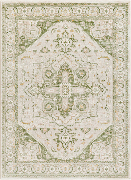 Surya San Francisco Sfo-2330 Ivory, Sage, Olive, Taupe, Tan Rug.