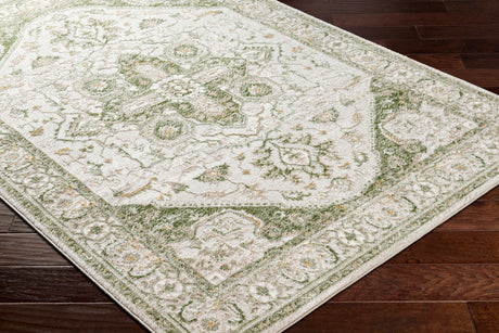 Surya San Francisco Sfo-2330 Ivory, Sage, Olive, Taupe, Tan Rug.