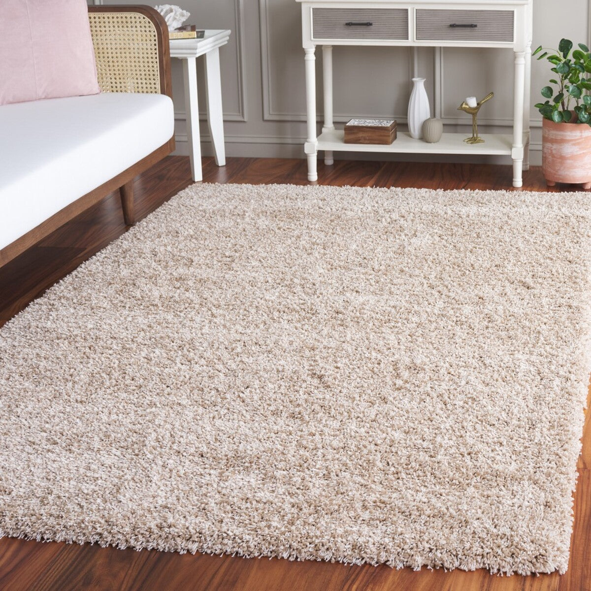 Safavieh California Shag Sg151-1313 Beige Rugs