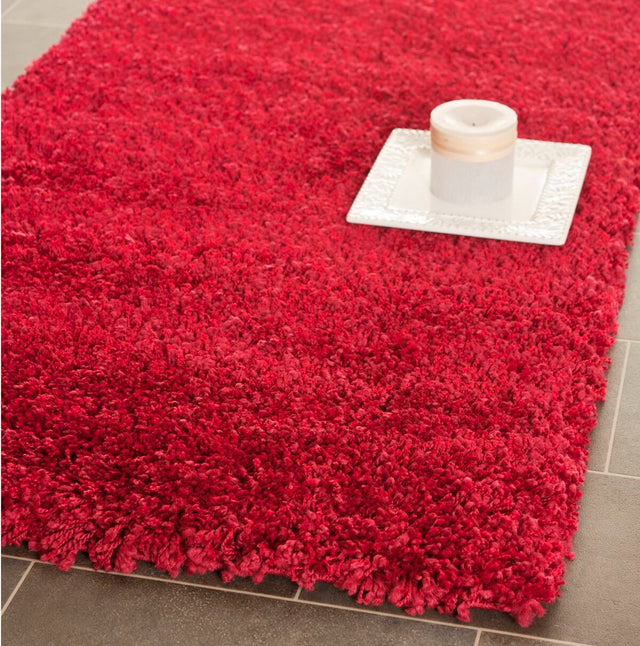 Safavieh California Shag Sg151-4040 Red Rugs