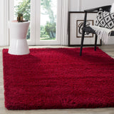 Safavieh California Shag Sg151-4040 Red Rugs