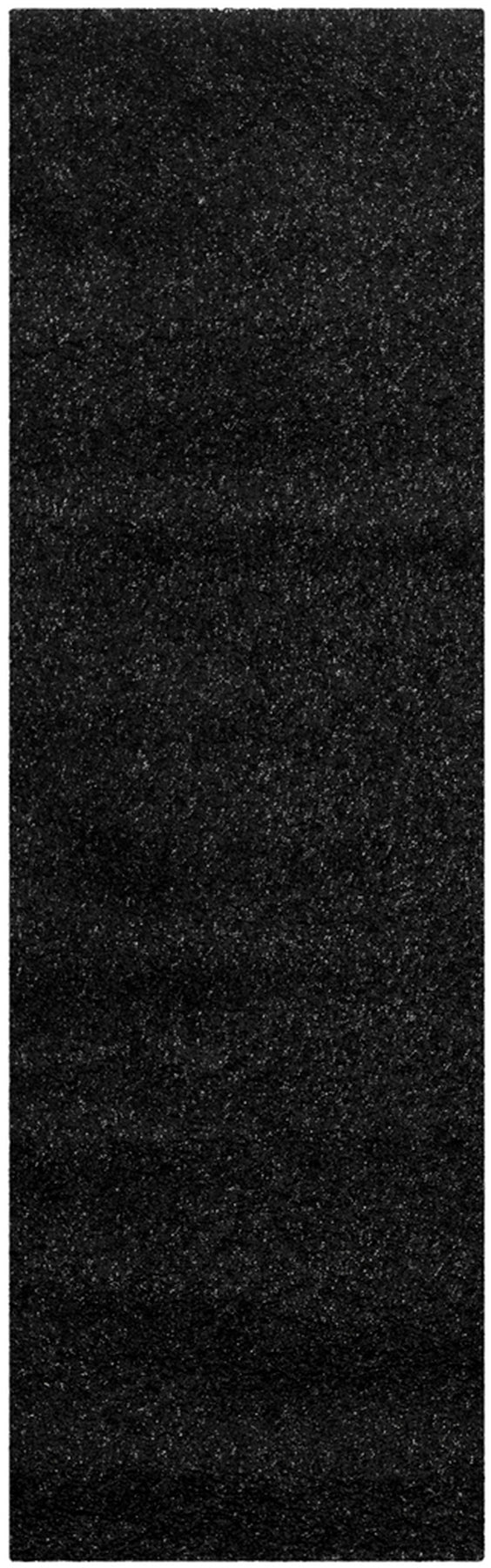 Safavieh California Shag Sg151-9090 Black Rugs