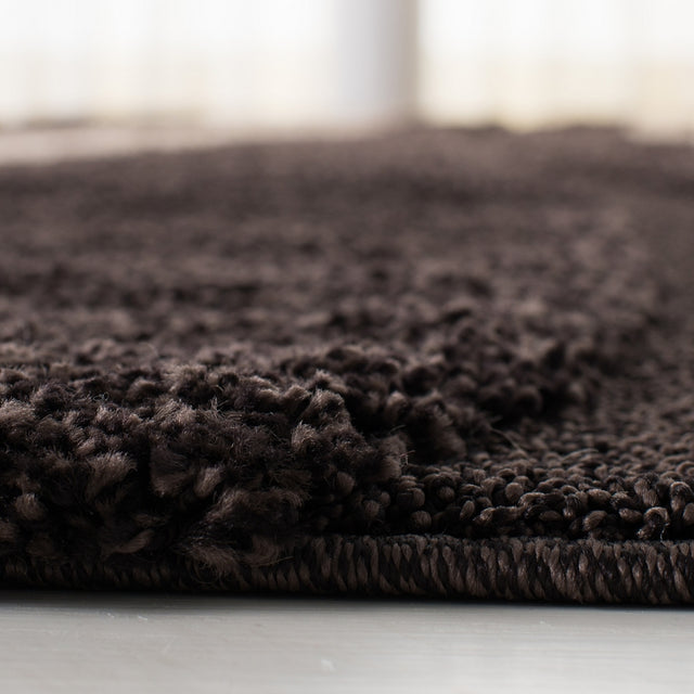 Safavieh Florida Shag Sg451-2813 Dark Brown / Beige Rugs