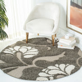 Safavieh Florida Shag Sg459-7913 Smoke / Beige Rugs