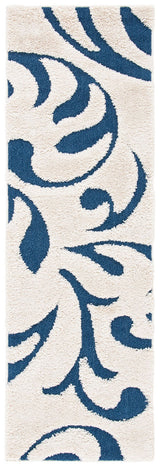 Safavieh Florida Shag Sg468-1165 Cream / Blue Rugs