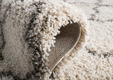 Safavieh Hudson Shag Sgh282A Ivory/Grey Rug