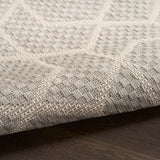 Nourison Horizon Indoor/Outdoor HOZ01 Grey Contemporary Area Rugs