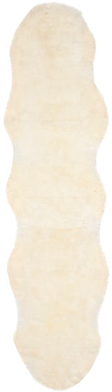 Safavieh Sheep Skin Shs211A White Rugs