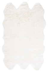 Safavieh Sheep Skin Shs211A White Rugs