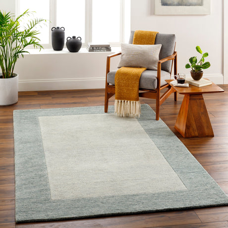 Surya Skylar Slr-2302 Dusty Sage, Medium Gray, Light Sage Rug.