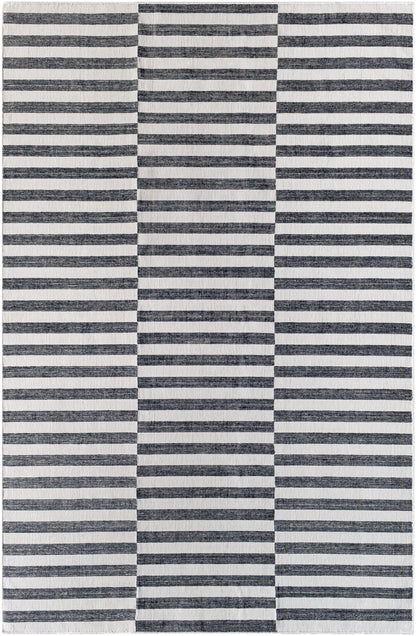 Surya Sonia Sni-2300 Light Silver, Slate Blue, Light Grey, Nickel, Ink Area Rug