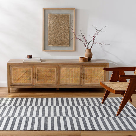 Surya Sonia Sni-2300 Light Silver, Slate Blue, Light Grey, Nickel, Ink Rug.