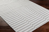 Surya Sonia Sni-2303 Light Silver, Light Grey, Sterling Grey, Pale Slate, Metallic - Silver Rug.