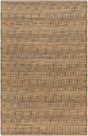 Surya Selanik Snk-2300 Mustard, Amber, Black Rug.